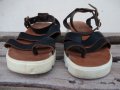 Кожени сандали от телешки бокс., снимка 11