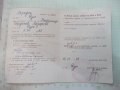 Атестат от Окръжен комитет на ДКМС, снимка 2