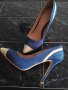 Дамски обувки - Велур и лак, снимка 5