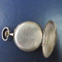 сребърен джобен часовник, снимка 6 - Антикварни и старинни предмети - 23508842