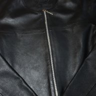 Естествена кожа черно дамско яке на LATIF, снимка 6 - Якета - 11687476