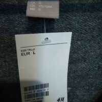 Пуловер H&M в сиво, снимка 2 - Блузи с дълъг ръкав и пуловери - 23656666