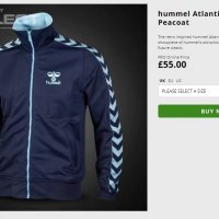 Hummel - Atlantic Zip Jacket N - 100% Оригинално горнище / Хумел, снимка 17 - Спортни дрехи, екипи - 21034936
