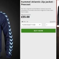 Hummel - Atlantic Zip Jacket N - 100% Оригинално горнище / Хумел, снимка 16 - Спортни дрехи, екипи - 21034936