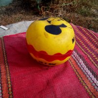 Стара детска топка #4, снимка 2 - Антикварни и старинни предмети - 23275211