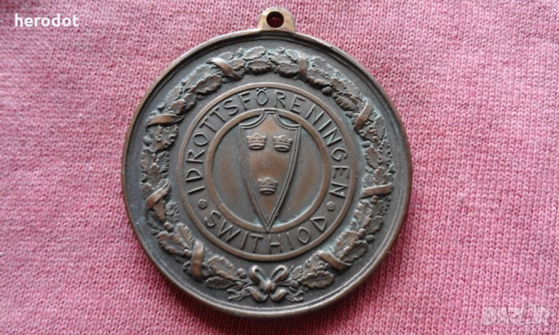 Шведски ВОЕНЕН орден, медал, знак, плакет, снимка 1