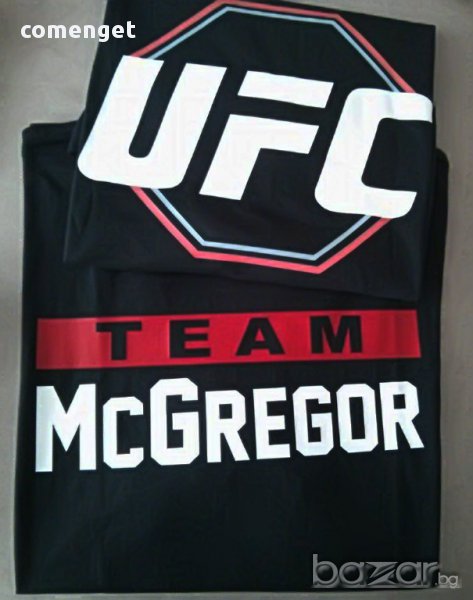 UFC! Мъжки тениски TEAM MCGREGOR & NOTORIOUS! Поръчай тениска С Твоя Снимка или идея!, снимка 1