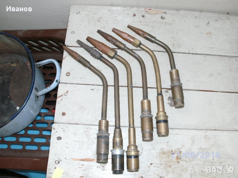 Горелки вносни за заваряване  с оксижен 6 броя продавам , снимка 1