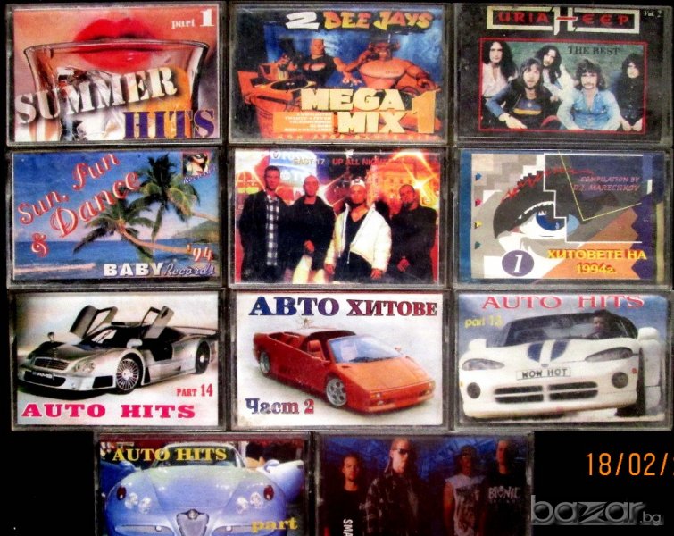 Продавам аудио касети с диско ,кънтри,класика,реге и друга музика , снимка 1
