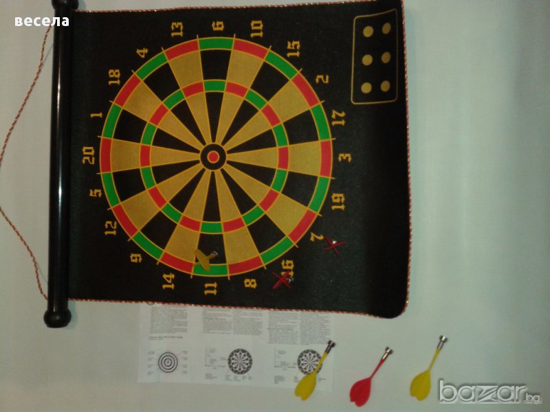 Дартц- магнитен, безопасен, за малки и големи,, снимка 1