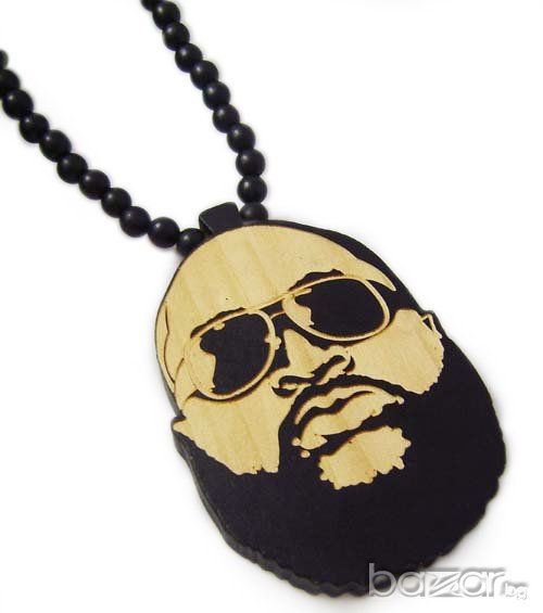 Разпродажба - Медальон от дърво Rick Ross 2819 GOOD WOOD, снимка 1
