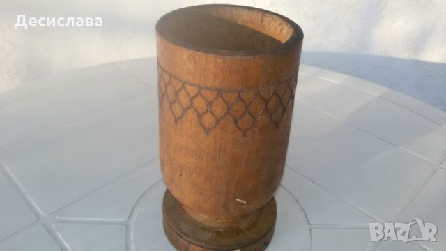 Ретро дървено хаванче ръчна изработка, снимка 2 - Антикварни и старинни предмети - 24788546