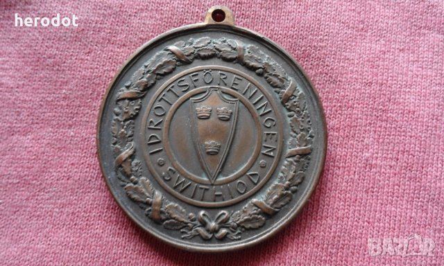Шведски ВОЕНЕН орден, медал, знак, плакет, снимка 1 - Нумизматика и бонистика - 25920653