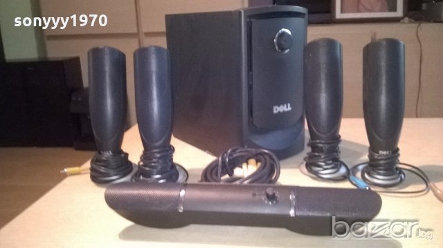 геимърски dell mms5650-активен буфер+5 колони-внос швеицария, снимка 6 - Тонколони - 18560225