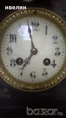 стар каминен часовник , снимка 2 - Антикварни и старинни предмети - 20051738