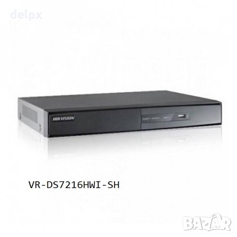 Записващо устройство DVR-DS7216HWI-SH за 16 камери 400/25 кадъра LAN Д, снимка 1 - Други - 24728704