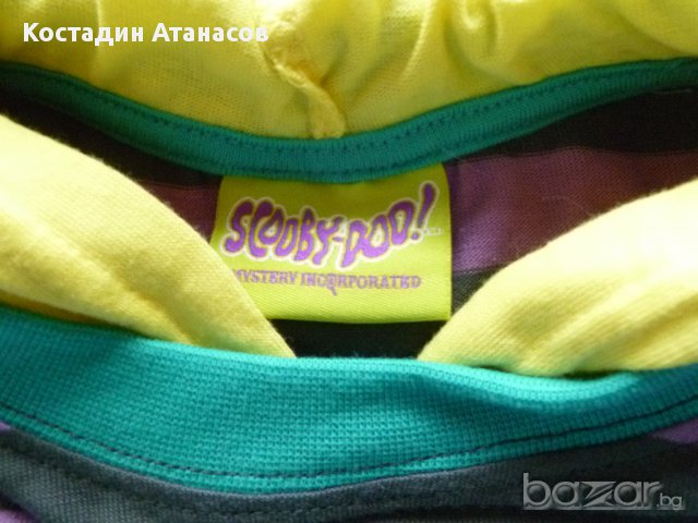 PRIMARK тениска с качулка SCOOBY-DOO 4-5 години, снимка 5 - Детски тениски и потници - 17957578