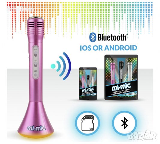 Микрофон Мі-Міс Pink , снимка 2 - Караоке - 23391346