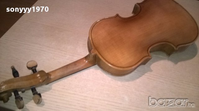 Цигулка за ремонт-реставрация-52х18х7см, снимка 16 - Струнни инструменти - 18059991