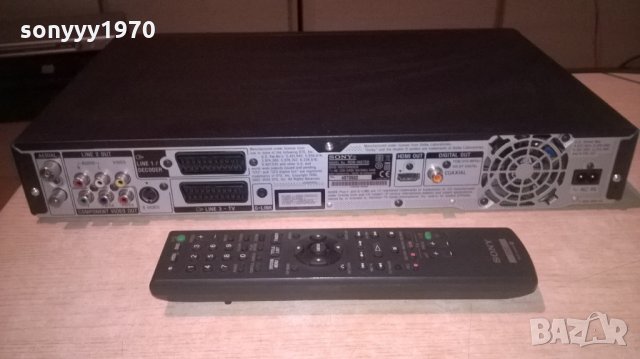 sony rdr hdd/dvd recorder+remote-внос швеицария, снимка 16 - Други - 24588713