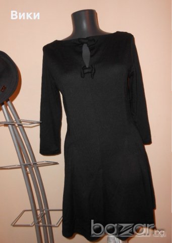 Черна  рокля Mohito, снимка 3 - Рокли - 20953574