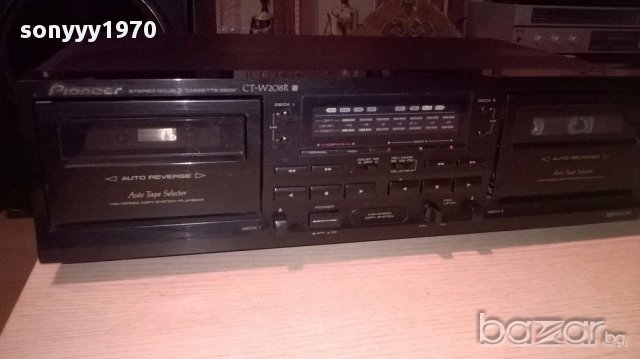 поръчан-Pioneer ct-w208r double reverse deck-внос швеицария, снимка 5 - Декове - 17490493