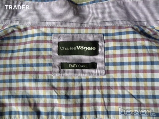 CHARLES VOGELE, мъжка риза, размер L,easy care,100%памук, снимка 2 - Ризи - 19160914