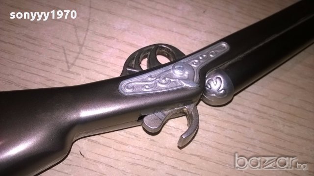 пушка-запалка 40х5см-внос швеицария, снимка 8 - Антикварни и старинни предмети - 18135163