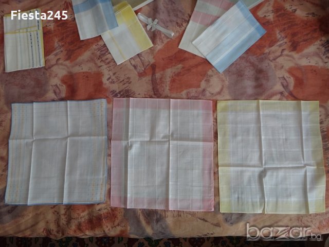 Текстилни носни кърпи, снимка 11 - Хавлиени кърпи - 19299109
