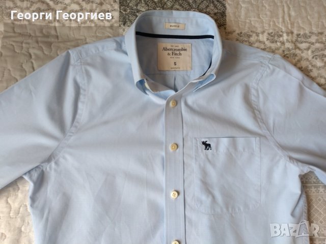Мъжка риза Abercrombie & Fitch /Аберкромби енд фич, 100% оригинал, снимка 8 - Ризи - 25123415