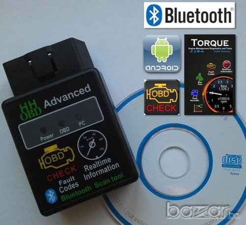 акция: OBDII HHOBD Bluetooth диагностичен скенер + бонус, снимка 7 - Аксесоари и консумативи - 13490549
