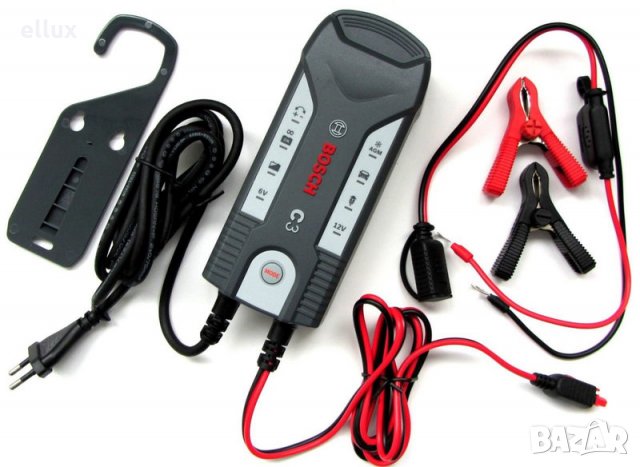Зарядно устройство за акумулатор Bosch C3 / 6/12V, снимка 2 - Аксесоари и консумативи - 24592270