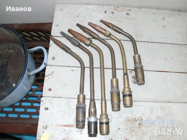 Горелки вносни за заваряване  с оксижен 6 броя продавам , снимка 1