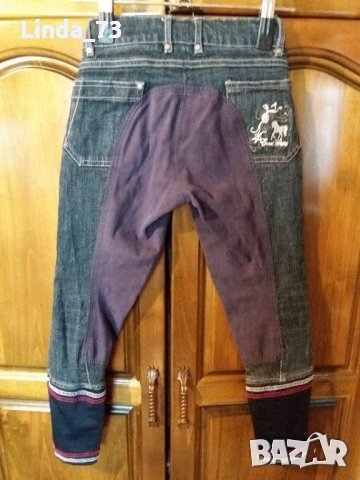 Дет.дънки-"BR"-/ластични/,цвят-черно-сиви. Закупени от Италия., снимка 3 - Детски панталони и дънки - 23505909