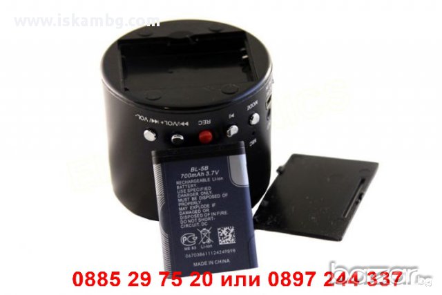 Мини блутут спийкър MP3/USB/MicroSD/FM - код WS-Q9 138, снимка 5 - MP3 и MP4 плеъри - 12254364