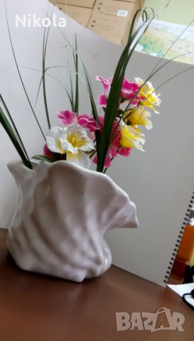 Ваза или декоративна купа с формата на раковина, снимка 14 - Декорация за дома - 24113637