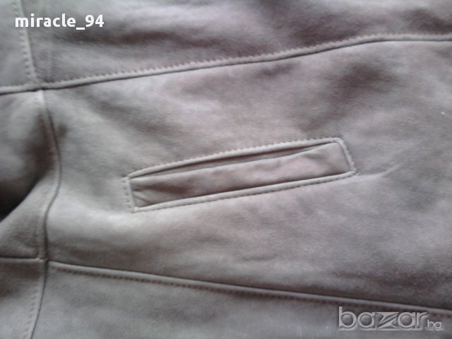 Нов дамски дълъг кожух от естествена кожа , снимка 4 - Палта, манта - 12748145