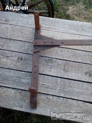 Старинен метален чекрък, снимка 6 - Антикварни и старинни предмети - 19301236
