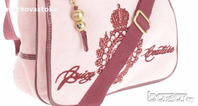 чанта марка Juicy Couture и естествена кожа, снимка 9 - Чанти - 14351596