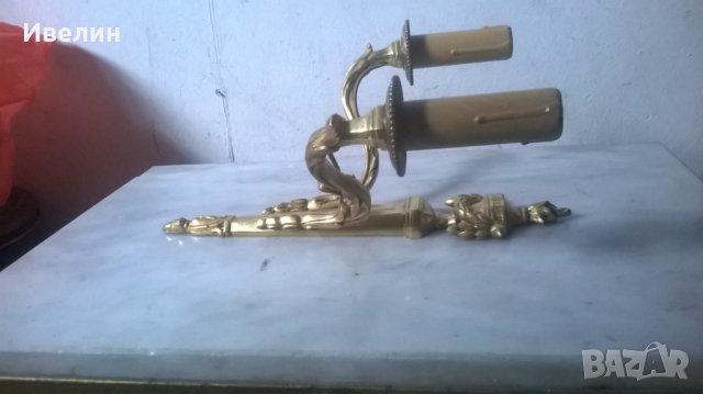 бароков аплик за стена , снимка 3 - Лампи за стена - 25654582