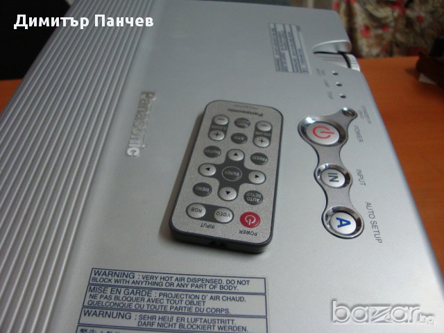 Проектор Panasonic PT-LB10E, снимка 7 - Плейъри, домашно кино, прожектори - 16382696