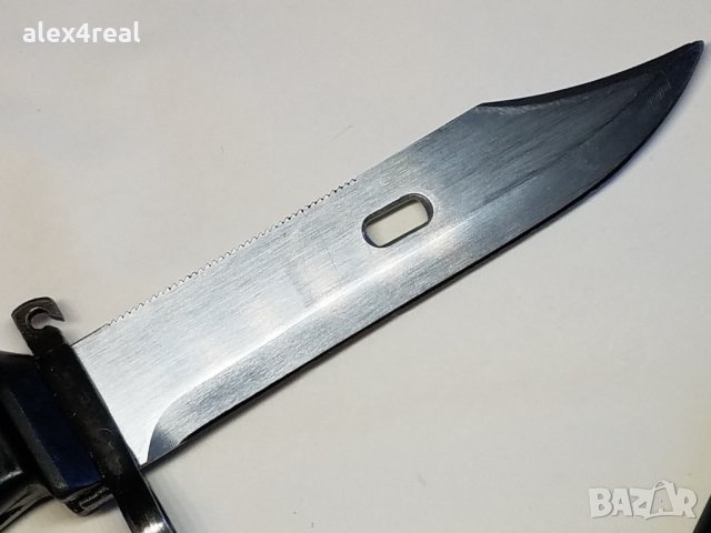 Продавам нож за югославски автомат Застава М70 - нов - цена 200 лева., снимка 5 - Ножове - 24018507