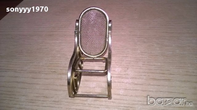 Мини ретро колекция-стол/инокс-7х7х4см-внос швеицария, снимка 10 - Антикварни и старинни предмети - 17475250