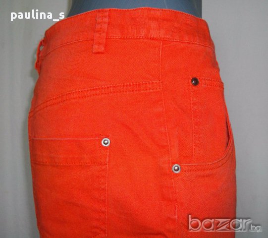 Маркови дънки в оранжево "Basic colection"clothing / оранжеви дънки / голям размер, снимка 9 - Дънки - 14622122