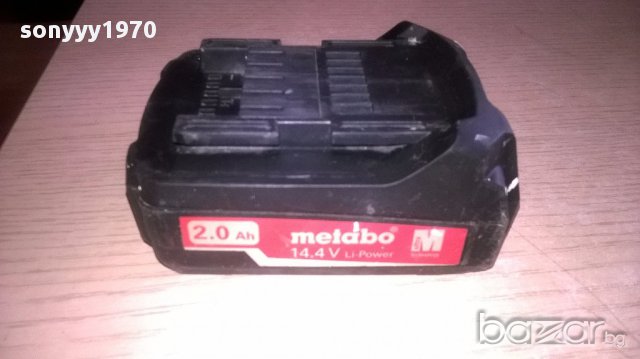 Metabo li-ion 14.4v/2.0ah battery-внос швеицария, снимка 6 - Други инструменти - 18138794