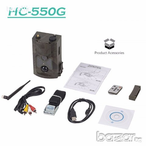 Нова HC500M Ловна камера 12MP HD GPRS 940NM MMS/E-MAIL sms Suntek, снимка 16 - Ловно оръжие - 19403546