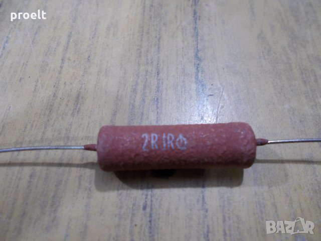 резистори,съпротивления,2 ома,5 вата, снимка 2 - Друга електроника - 23908377