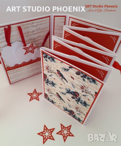 Коледно - новогодишни албумчета за снимки - ръчна изработка!, снимка 8 - Други - 23738264