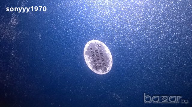 ретро свещник-made in hong kong-silver plated-26х25х12см-внос швеицария, снимка 15 - Антикварни и старинни предмети - 18346050