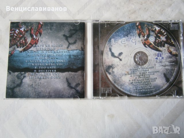 LEGION - CD'та - албуми / хард рок /, снимка 3 - CD дискове - 25725978